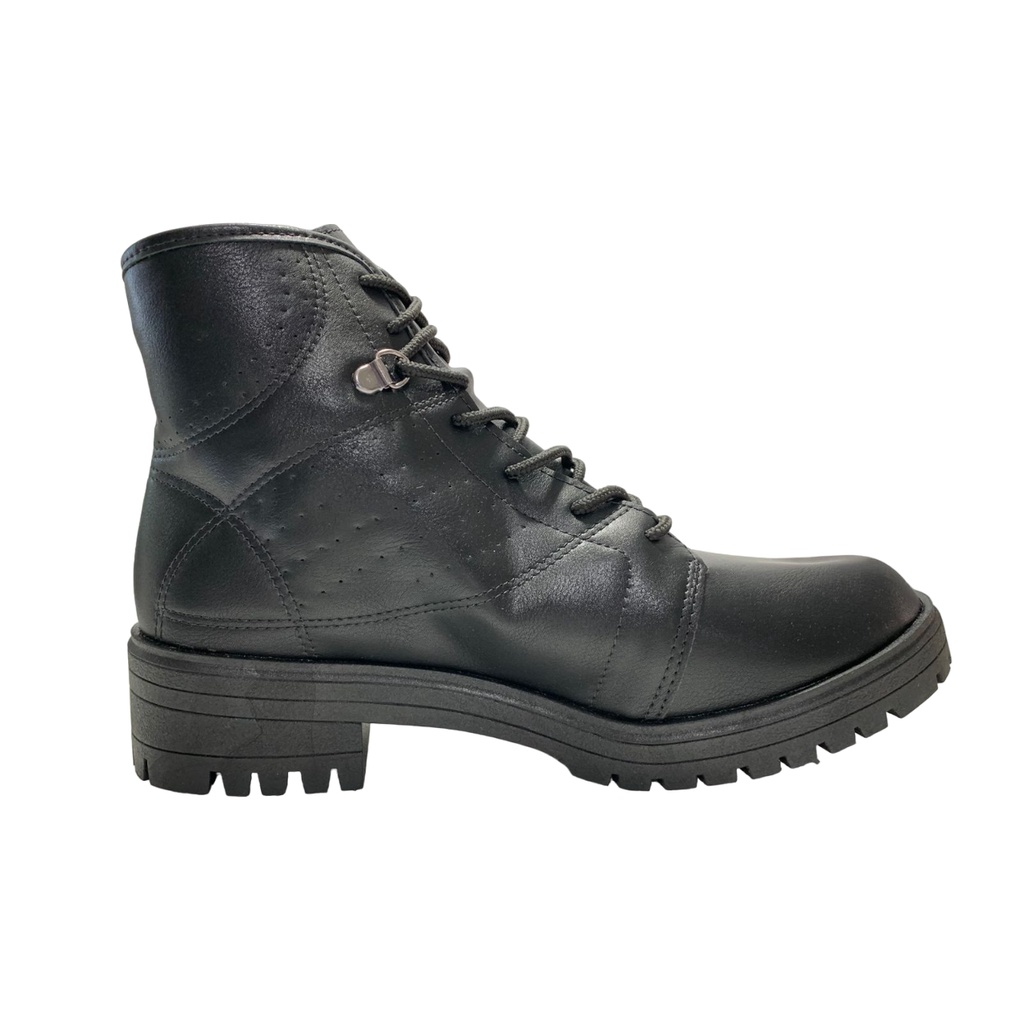 Bota Coturno feminina Mississipi Cano Baixo Tratorada Leve