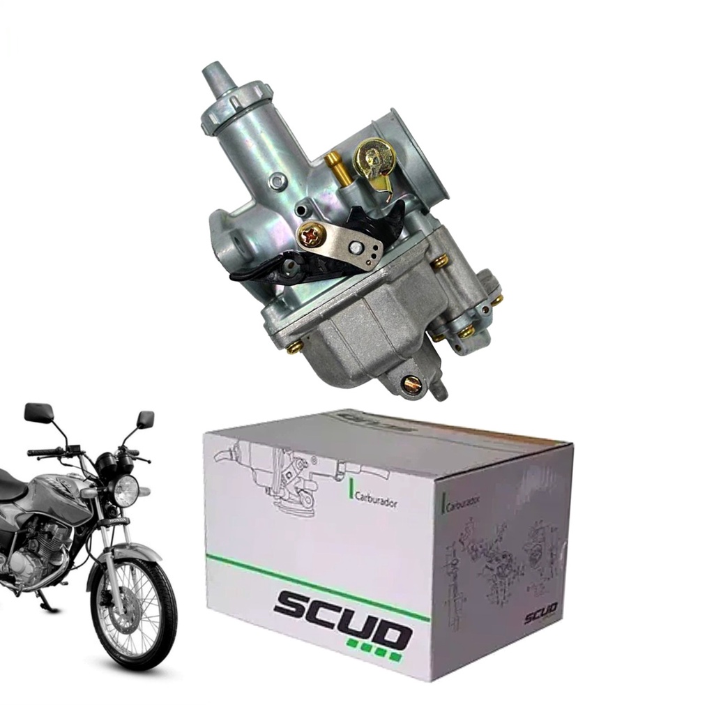 Carburador Cg Titan 125 1983 a 2001 Ecco Original Scud - Spare Parts and Accessories for Vehicles