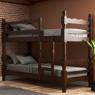 Beliche Madeira Maciça - vira 2 Camas - para Colchão 78/88 x 188cm Porto Multimóveis VCR4138 em Oferta na Shopee