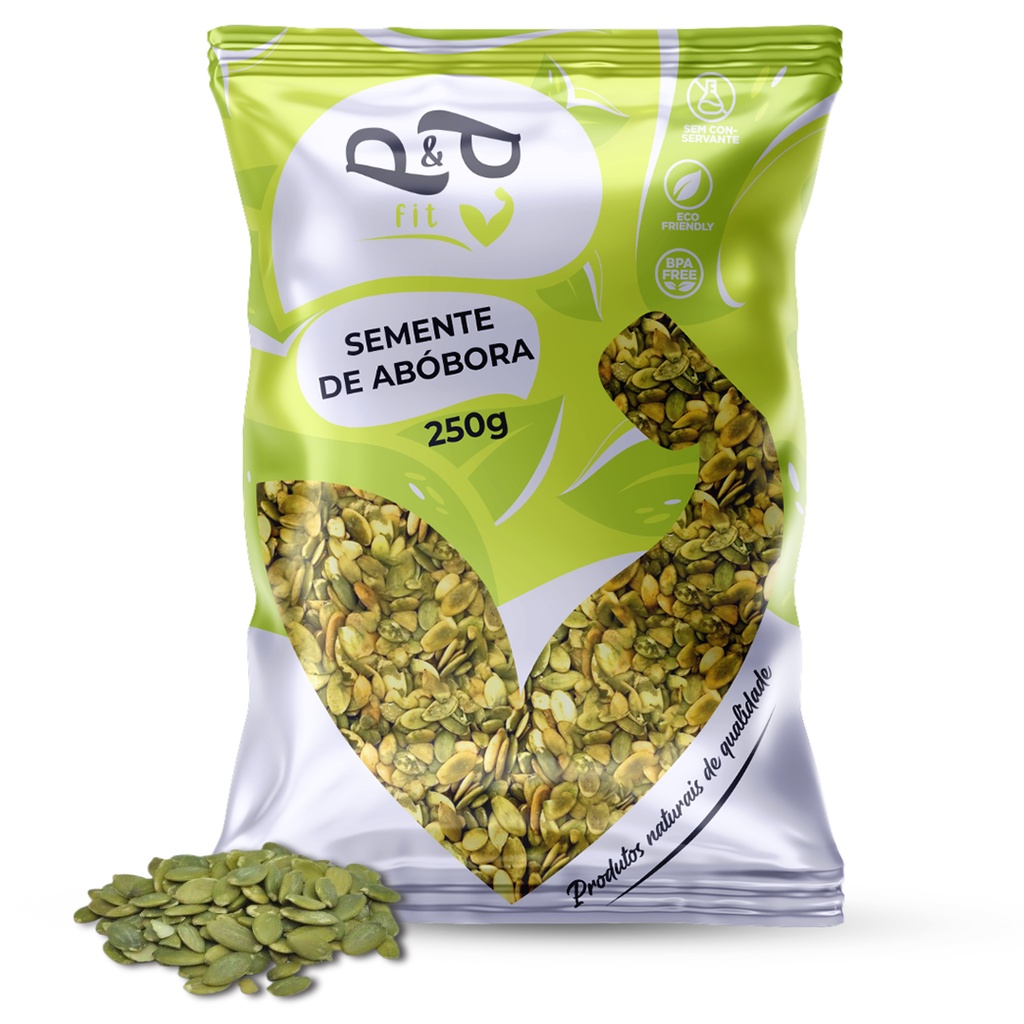Semente de Abóbora Sem Casca Crua Premium 250g - P&P em Oferta na Shopee