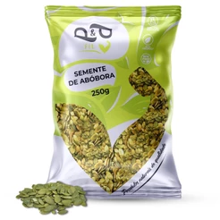 Semente de Abóbora Sem Casca Crua Premium 250g - P&P
