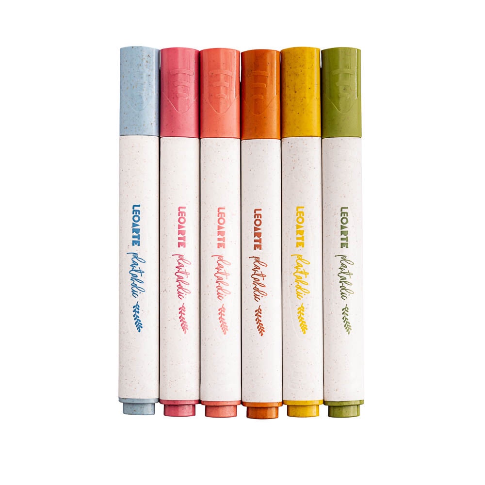 MARCA TEXTO PLANTAHOLIC 6 CORES LEO&LEO em Oferta na Shopee