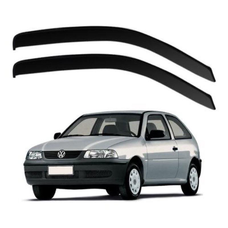 Calha Defletor de Chuva Fumê Gol Parati G2 G3 G4 2 Portas 1996 Até 2014 40001A