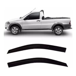 Defletor Calha de Chuva Strada 1996 a 2020 2 Portas Ecoflex