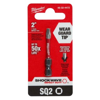 Bit Quadrado Sq2 X 50mm C/01 P 48-32-4472 Milwaukee