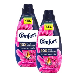 Kit 2 Amaciantes Concentrados Comfort Brisa Elegante 1L