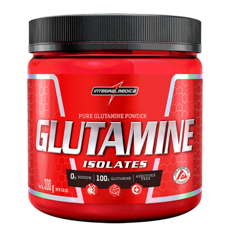 Glutamina Pura Isolada 300g Integralmedica