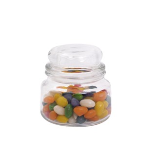 Pote de vidro redondo com tampa hermética 350ml - Mozcada