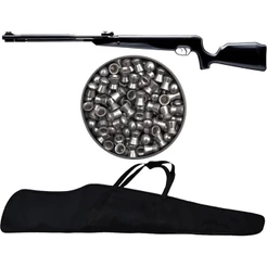 Carabina de Pressão Naja 2.0 5.5mm Pistão Nitro 60kg - Tag + Chumbo + Capa