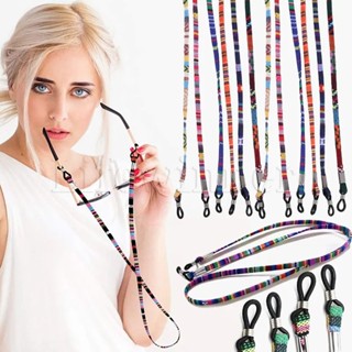 Acessórios Para Óculos De Algodão 1Pc Suporte Sol Anti-Derrapante Corrente Cordão Colorful Neck Glasses String