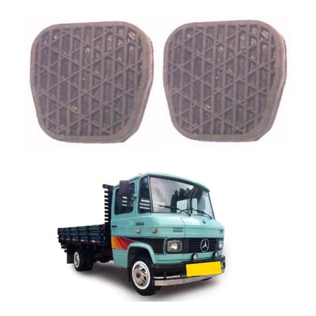 Par Capa Pedal Freio E Embreagem Mercedes 608 Moderno em Oferta na Shopee