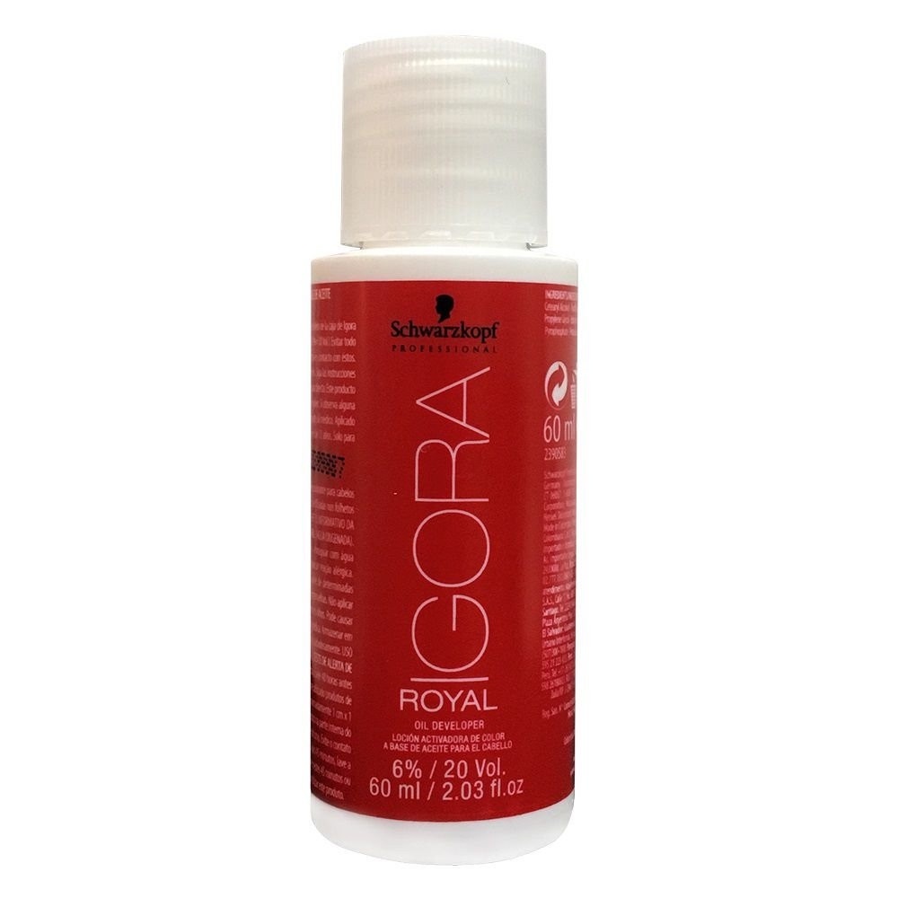 Schwarzkopf Igora Royal Lotion 20VOL - Loção Ativadora 60ml em Oferta na Shopee