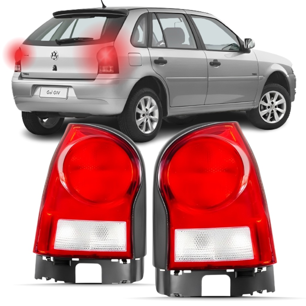 Lanterna Traseira Gol G4 2006 2007 2008 2009 2010 2011 á 2014 em Oferta na Shopee