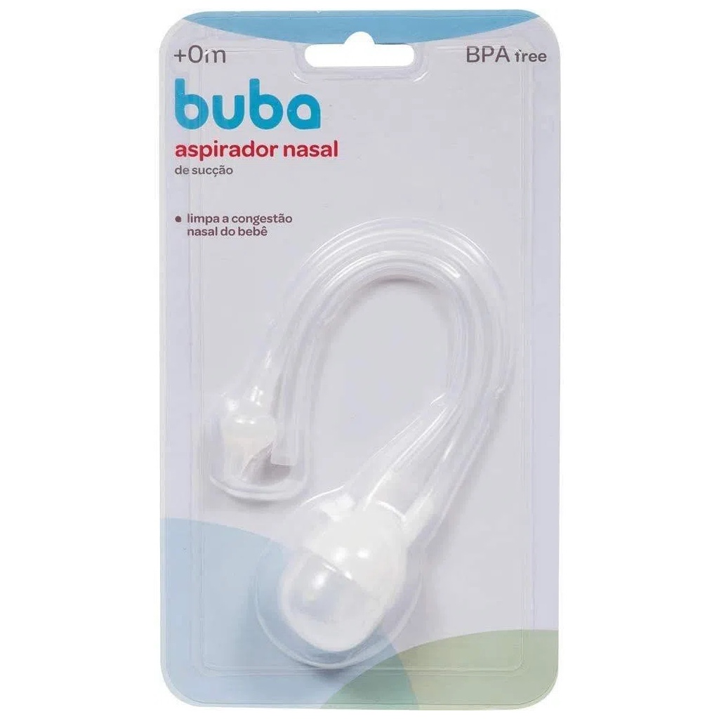 Aspirador Sugador Nasal Sucção + 0 Meses Para Bebês 09742 - Buba