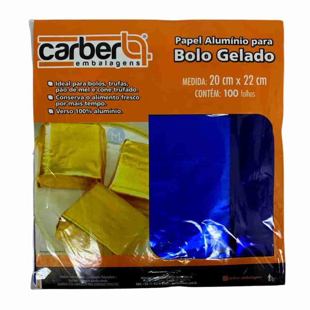 Papel Bolo Gelado Azul - Comprar com Melhor Preço em Padaria