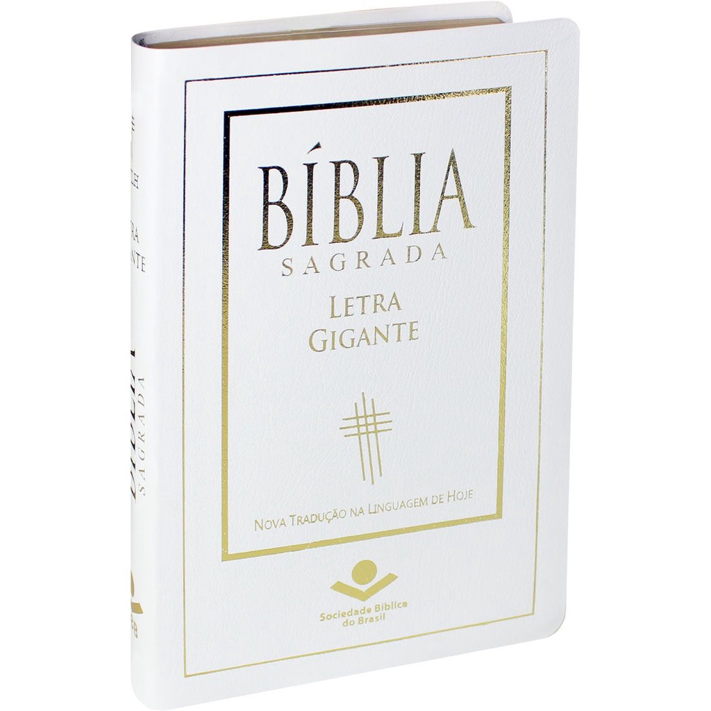 Bíblia Sagrada Letra Gigante | Nova Tradução na Linguagem de Hoje | Capa Branca