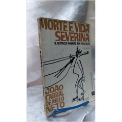 Morte e Vida Severina e Outros Poemas em Voz Alta Carimbos pelo Livro autor João Cabral de Melo Neto C3b3 15ed 1981