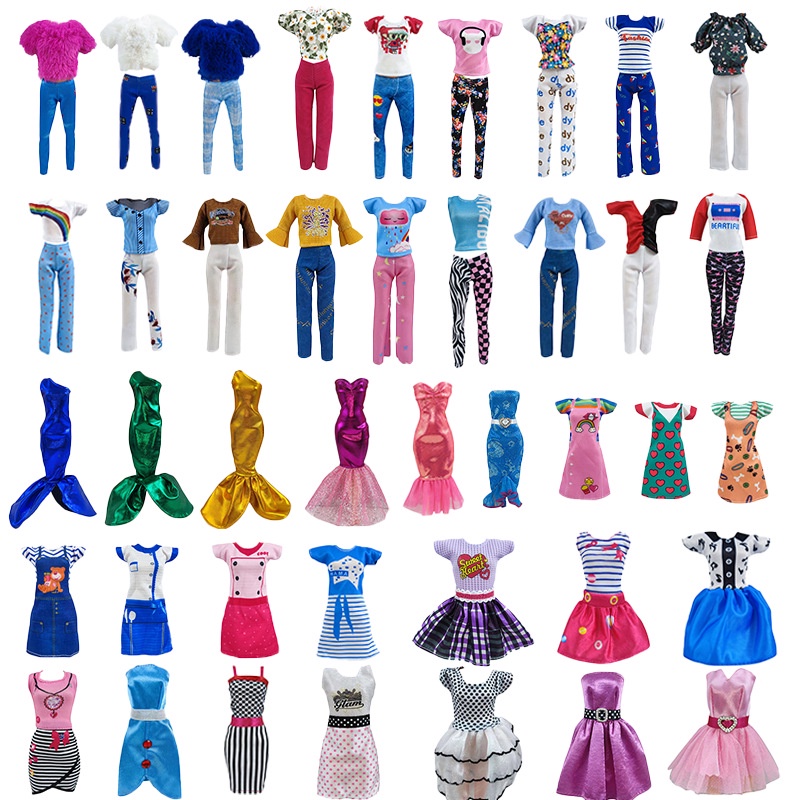 Roupas De Boneca De Princesa De Brinquedo De Menina 30 Cm Doces E Fofas