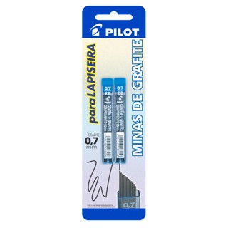 Grafite 0.7mm 2B blist com 2 tubos 12 und Pilot