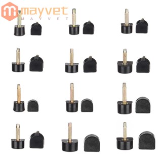 MAYVET 10pcs Stiletto Replacement Dowel Lifts Reparo De Sapatos Pregos De Salto Alto Pontas Torneiras