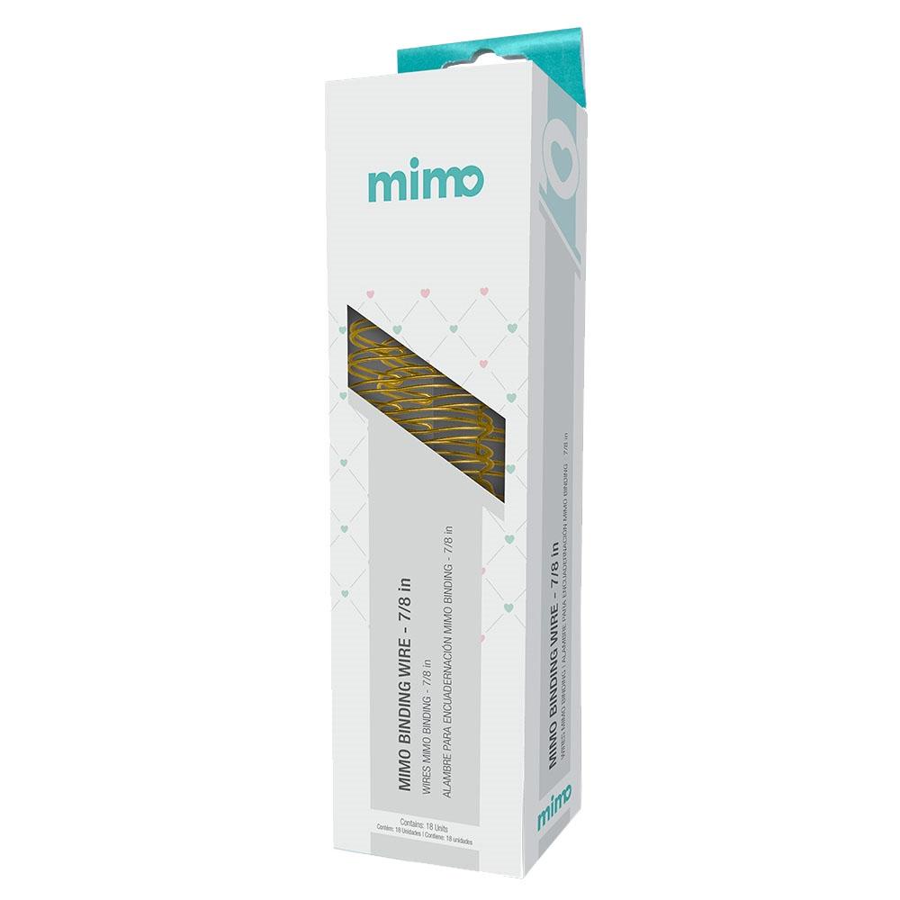 Wire-o para Encadernadora Mimo Binding  - Dourado - 7/8 in - 18 Unids em Oferta na Shopee