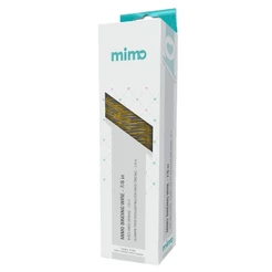 Wire-o para Encadernadora Mimo Binding - Dourado - 7/8 in - 18 Unids