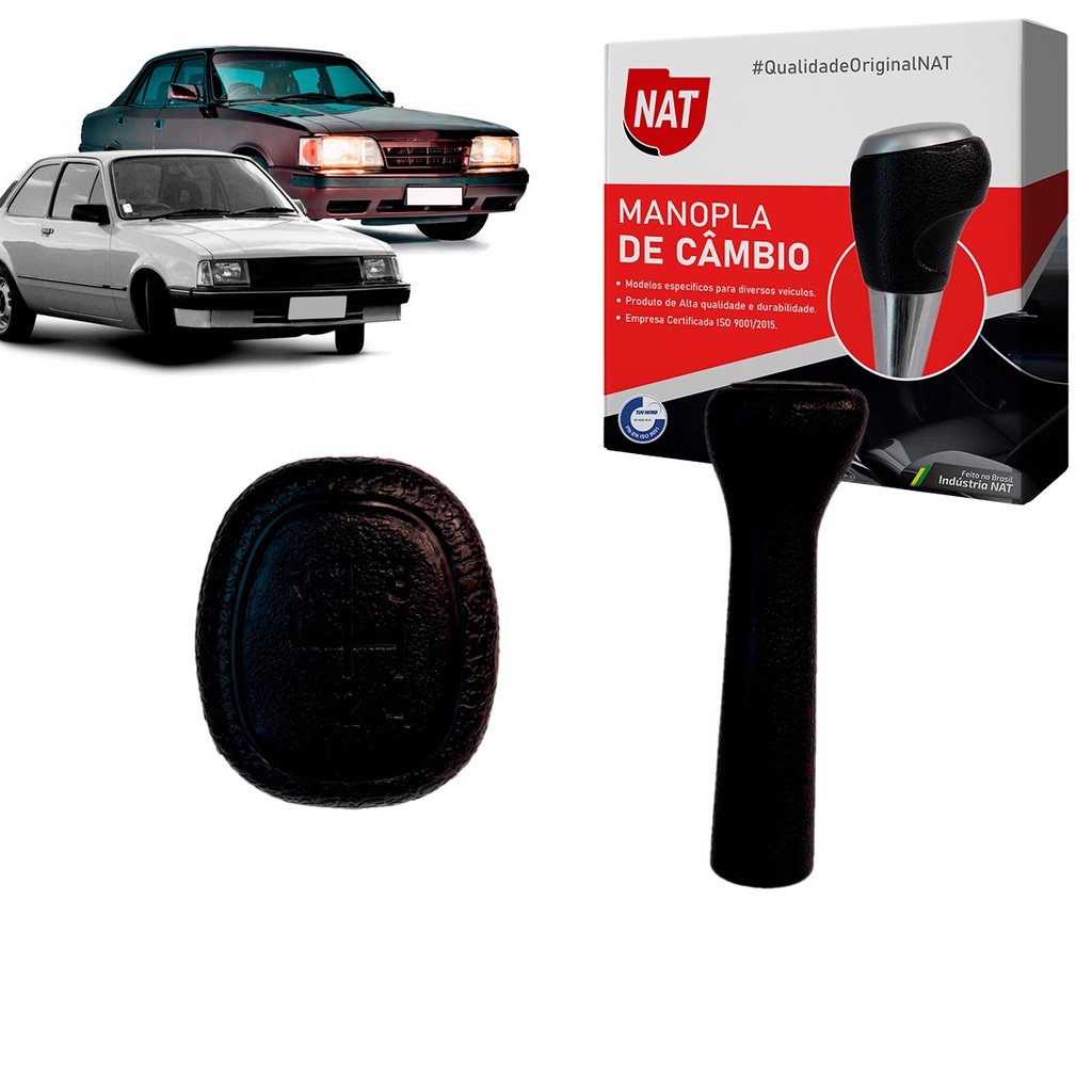 Manopla de Câmbio Chevette Opala 1981 Até 1984 C/ 4 Marchas em Oferta na Shopee