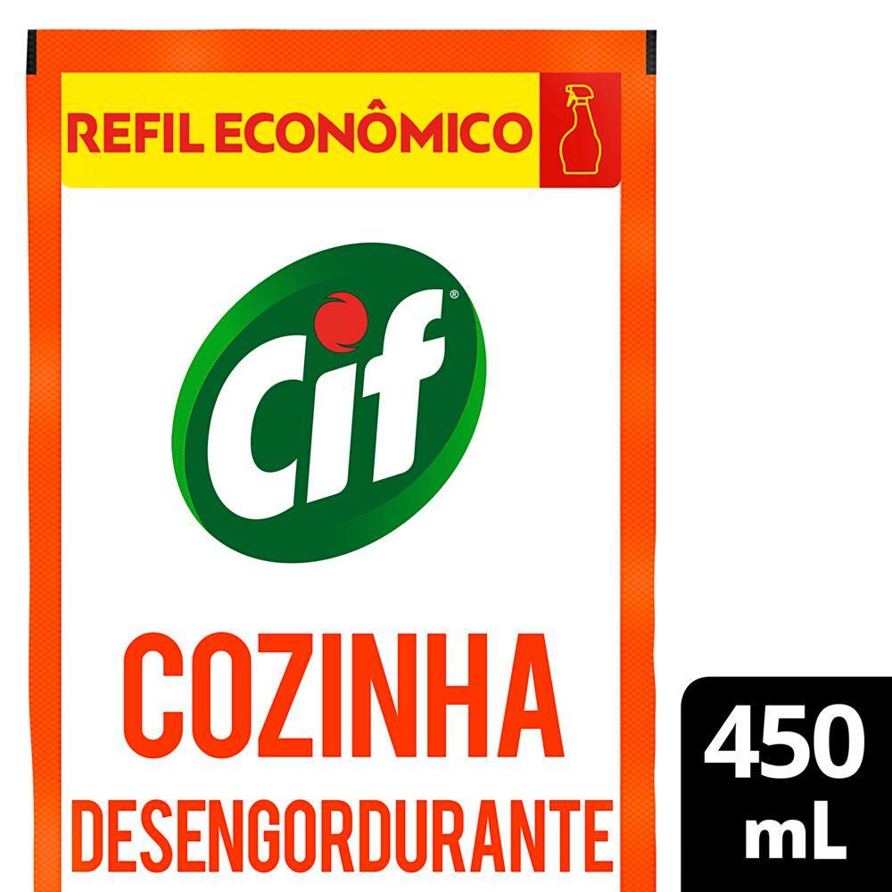 Refil Limpador Cif Cozinha 450ml em Oferta na Shopee