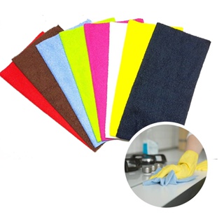 Kit 6 Un Pano de Pia Microfibra 39cm x 39cm 100% Poliéster em Oferta na Shopee