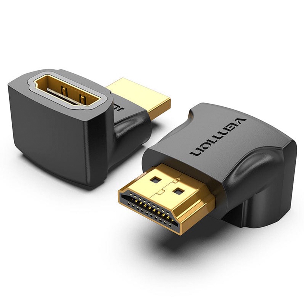Adaptador HDMI 270º Graus em L Macho x Fêmea 1.4 Vention