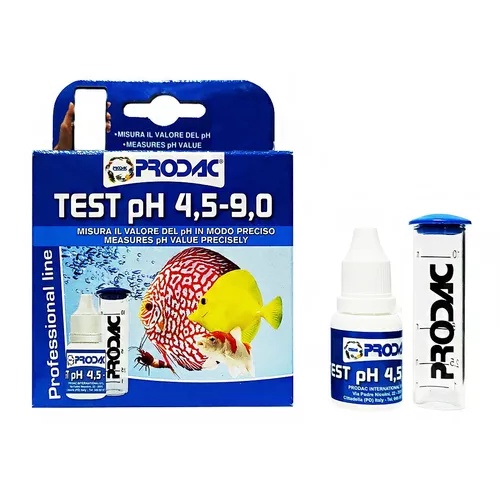 Teste De Ph Prodac 130 Testes 4.5 - 9.0 Doce E Marinho
