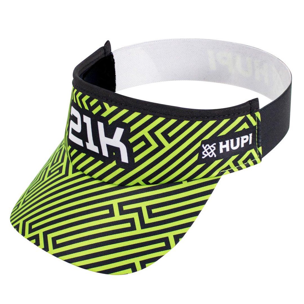 Viseira para Corrida HUPI 21k Grids Verde em Oferta na Shopee