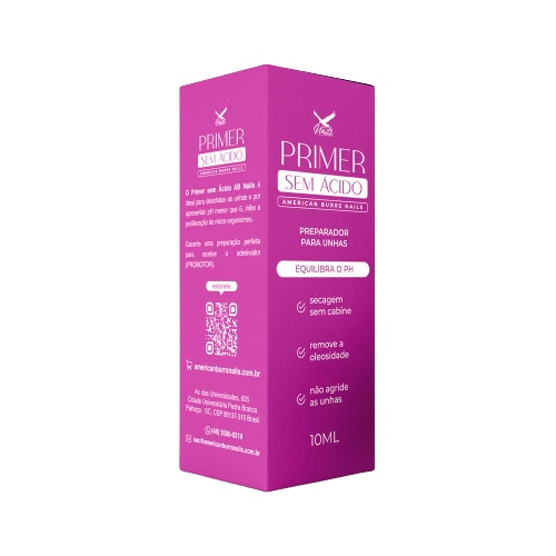 Primer sem Acido - 10ml - American Burrs Nails