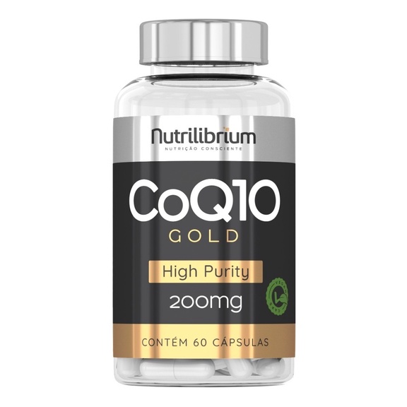 Coenzima Q10 Ubiquinona 60 Cápsulas COQ10 Gold Nutrilibrium - Health