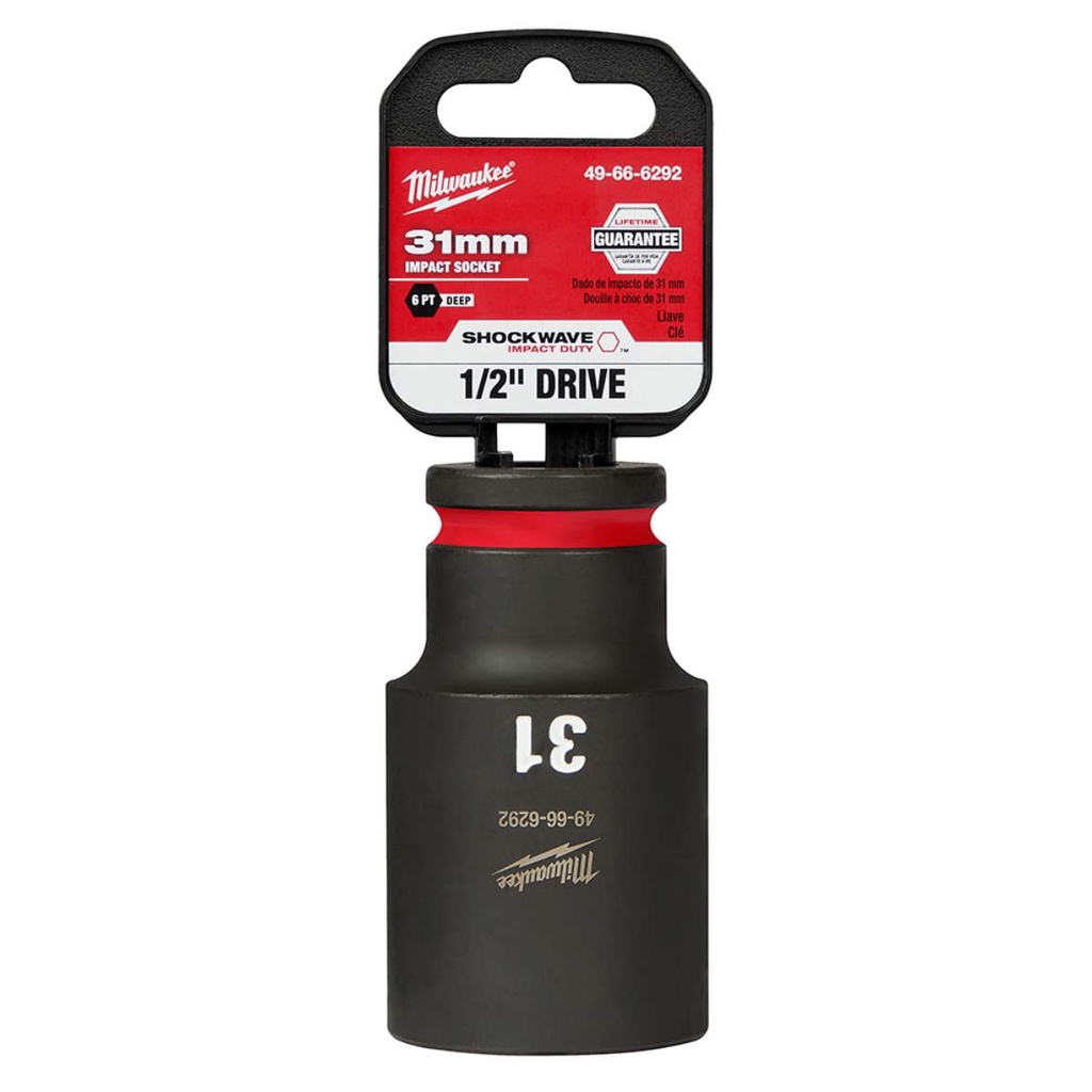 Soquete Impacto E 1/2" X 31mm X 78mm 49-66-6292 Milwaukee