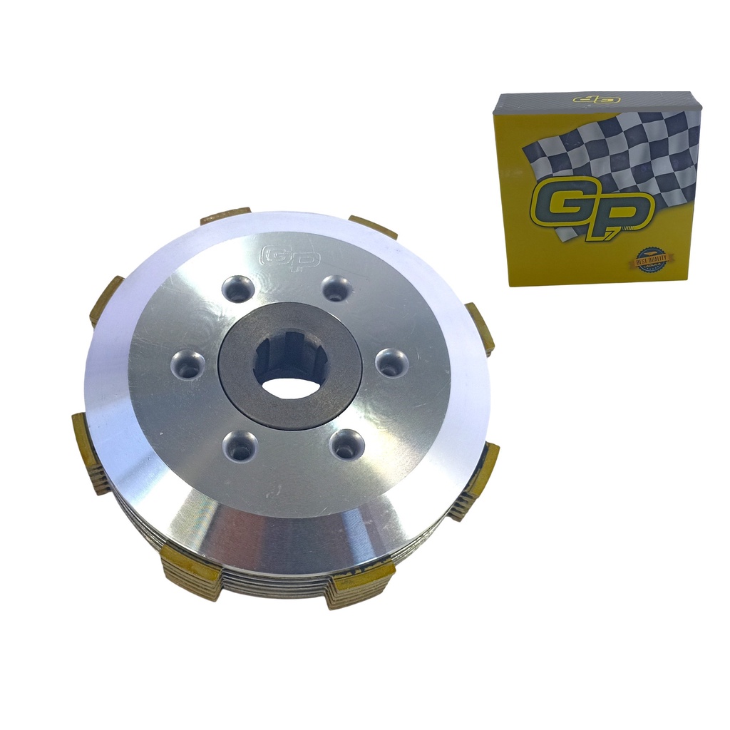 Kit Embreagem Preparada Discos 6 Molas Cg 125 1976 a 2008 Xlr 125 até 2002 Nx 200 1994 1995 a 2001