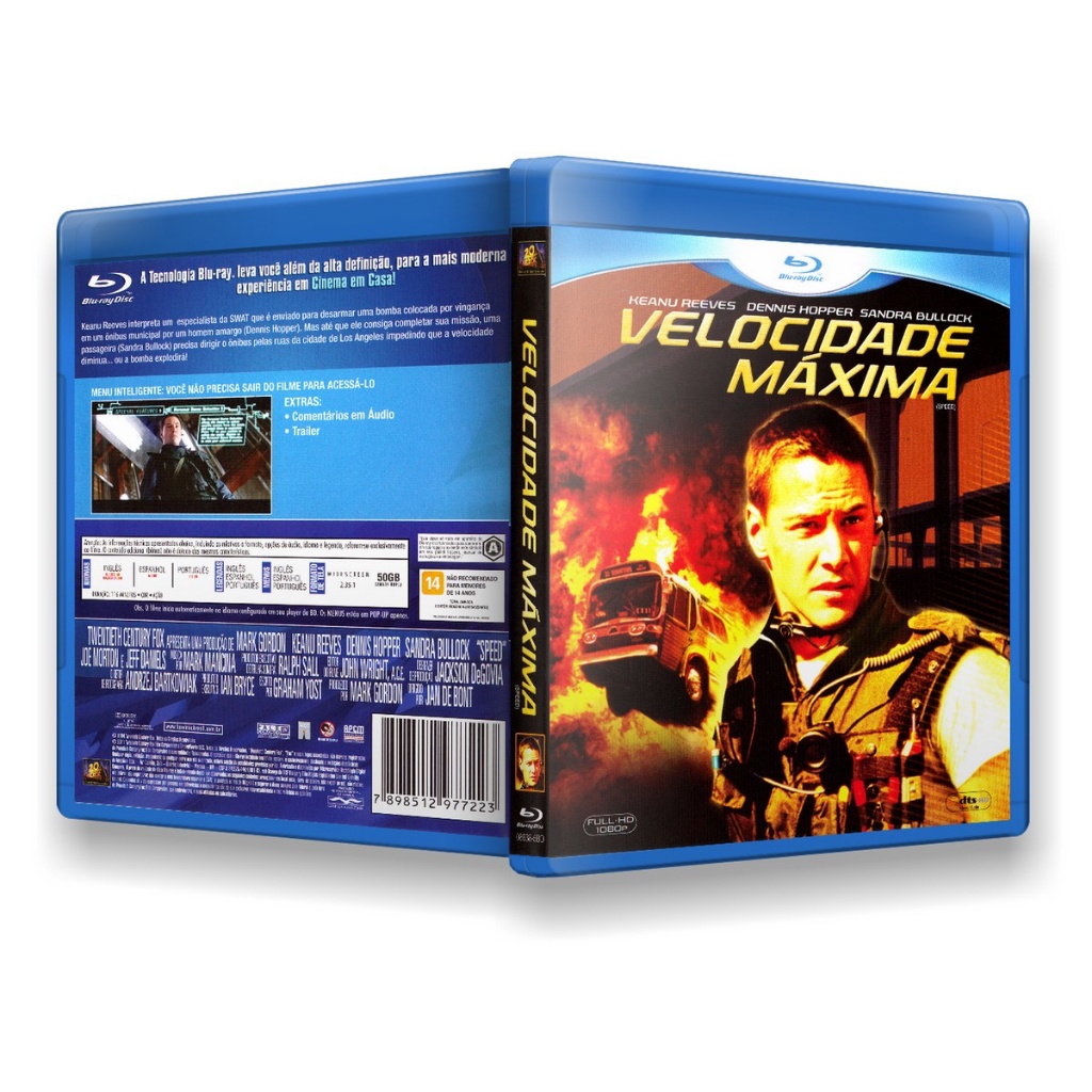 Blu-ray: Velocidade Máxima DUB/LEG [PERSONALIZADO]