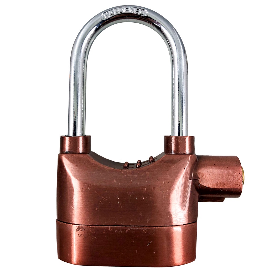 Cadeado Alarme Antifurto com Bateria