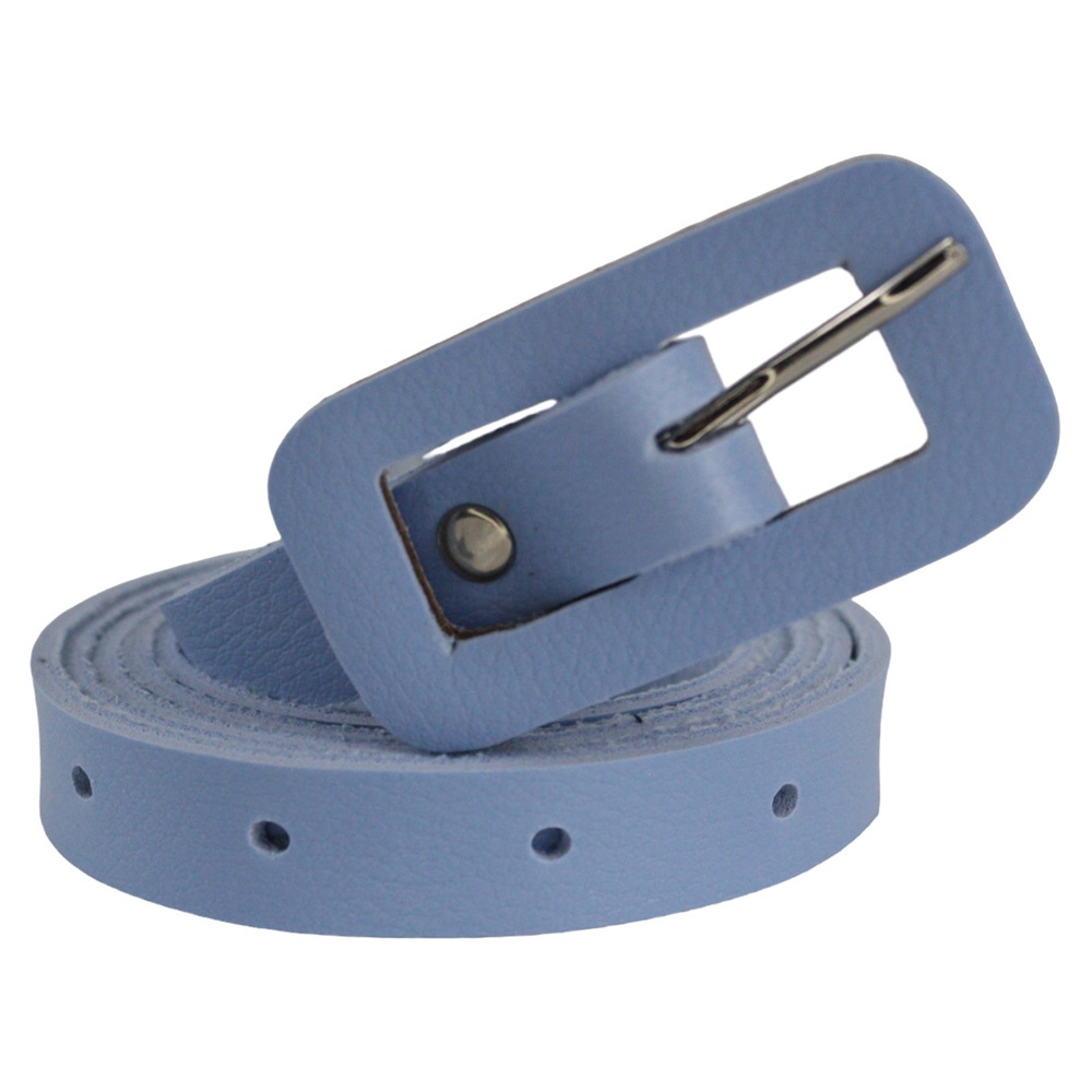 Cinto Feminino Fino De Fivela Retangular Em Couro Sintético Ajustável, Delicado, Versátil, Para Usar No Dia - CF100 em Oferta na Shopee