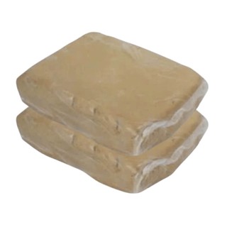 2 Pacotes de 900g Argila Escolar Natural Modelar Artesanato
