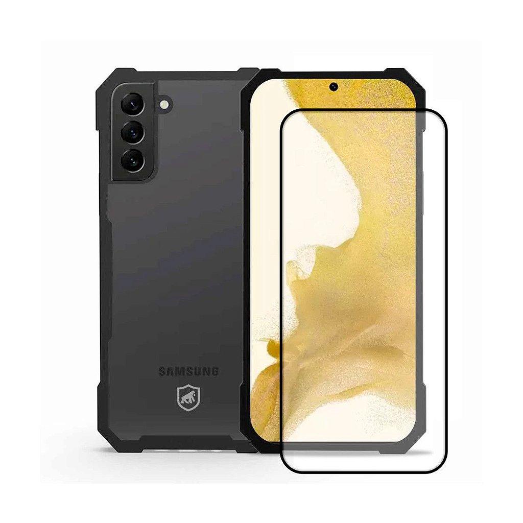 Capa Case Capinha Dual Shock X e Pelicula para Galaxy Note10 Lite-Gshield - Mobile & Gadgets