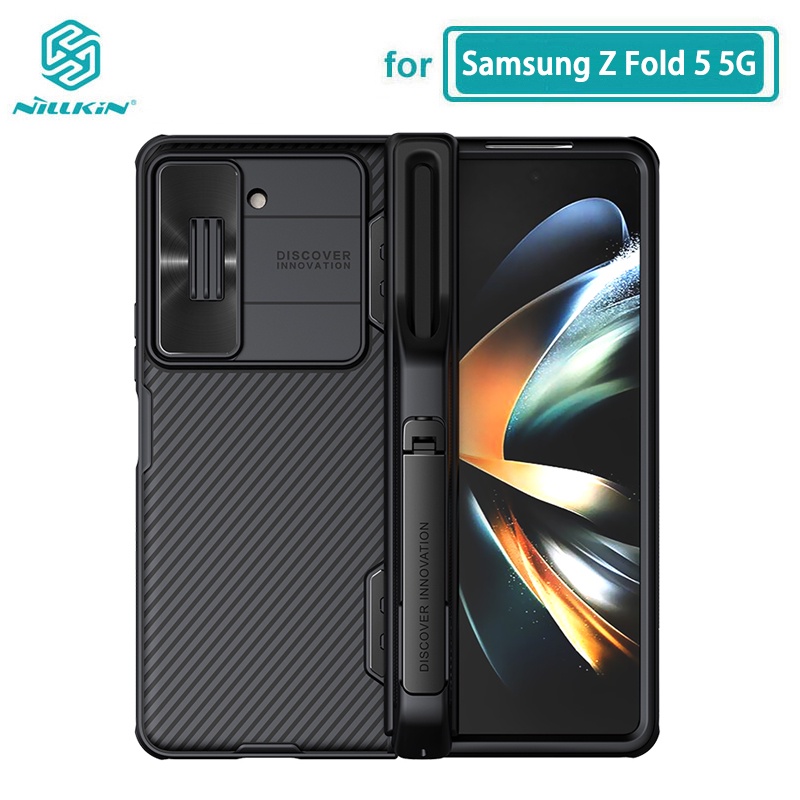 Capa Samsung Z Fold 5 Nillkin CamShield Pro Slide Tampa Da Câmera Capinha Para Samsung Galaxy Z Fold 5 5G