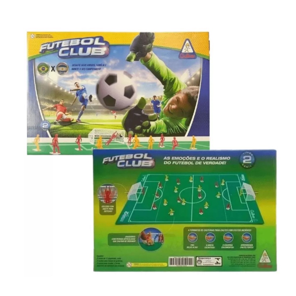 Jogo Futebol Club Brasil X Argentina Gulliver - 1902