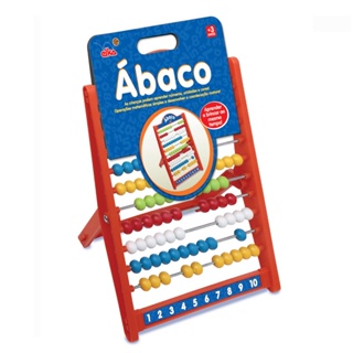 Brinquedo Educativo Ábaco - Elka em Oferta na Shopee