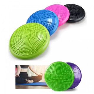 Prancha de Equilíbrio Disco Pilates Inflável com Bomba