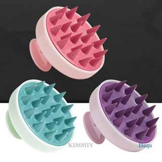 KIMMIY Shampoo Silicone Massageador Para Couro Cabeludo Banho