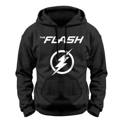 Blusa Moleton The Flash Super Heroi Moletom Com Capuz fivestyles2.0  Com capuz ou sem Capuz Casaco de Frio