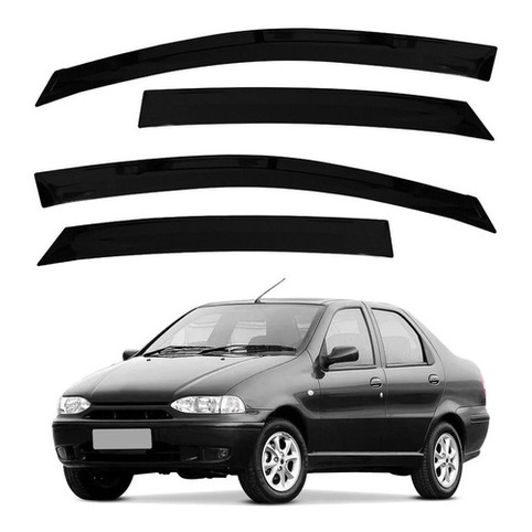 Super Defletor Calha de Chuva Siena Todos 4 Portas Ecoflex