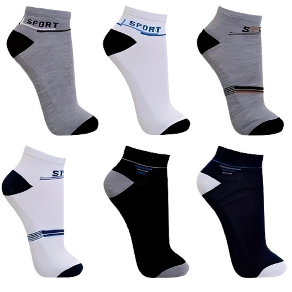 Kit 12 Pares de Meias Soquete Masculina em Oferta na Shopee