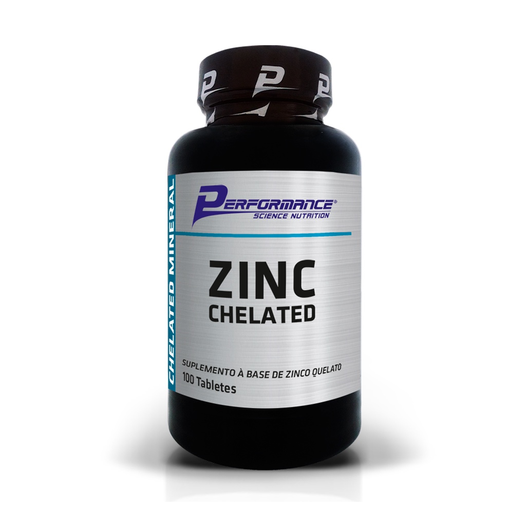 Zinc Chelated 100 tabletes Performance